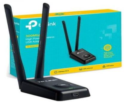 Adaptador Usb Inalambrico De Alta Potencia 2 Antenas Tp Link TL-WN8200ND 